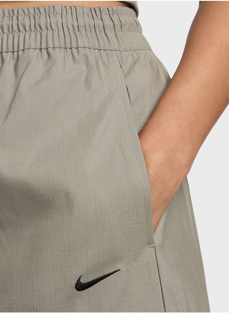 Nsw Essential Woven Midrise Cargo Middi Skirt