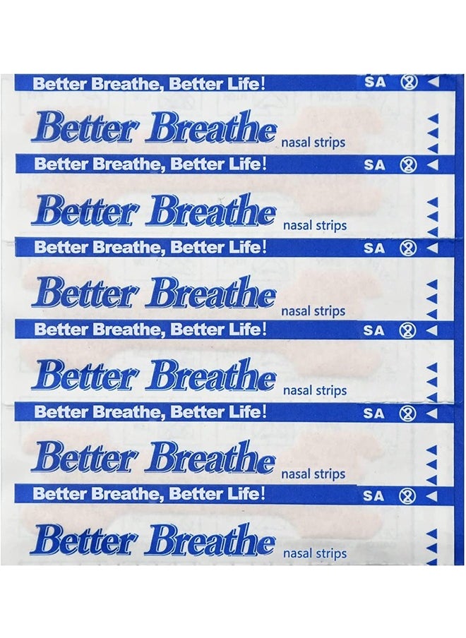 Nasal Strips(66mm*19mm),Premium Ventilation Nasal Strips for Sleep - Ideal for Children's Nasal Congestion, Physical Nasal Congestion Relief for Adults, Anti-Snoring Nasal Strips - 50 Pieces.