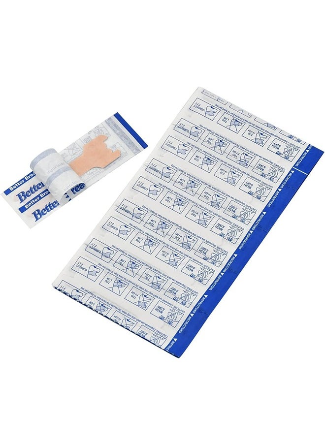 Nasal Strips(66mm*19mm),Premium Ventilation Nasal Strips for Sleep - Ideal for Children's Nasal Congestion, Physical Nasal Congestion Relief for Adults, Anti-Snoring Nasal Strips - 50 Pieces.