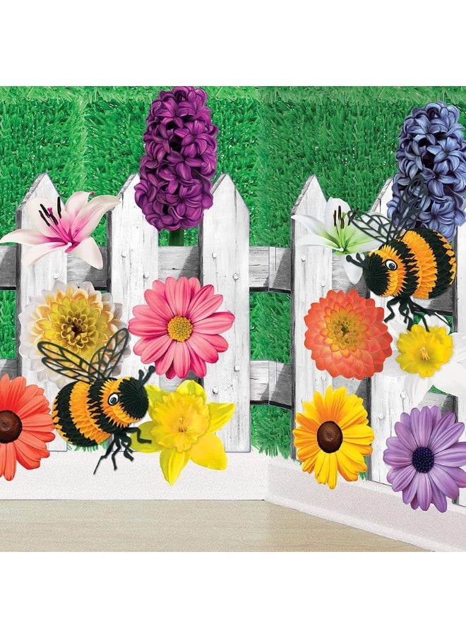 Picket Fence Cutouts Party Accessory (1 count) (3/Pkg)