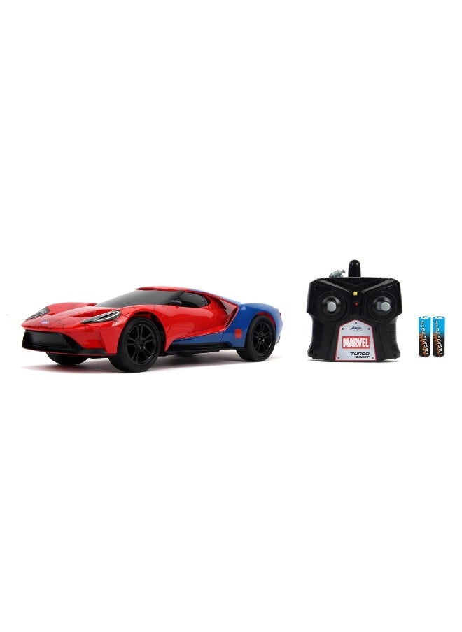 Jada Marvel Spider-Man 2017 Ford GT RC Car (1:16)