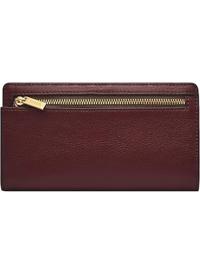 Fossil women's Liza Slim Bifold Black Wallet