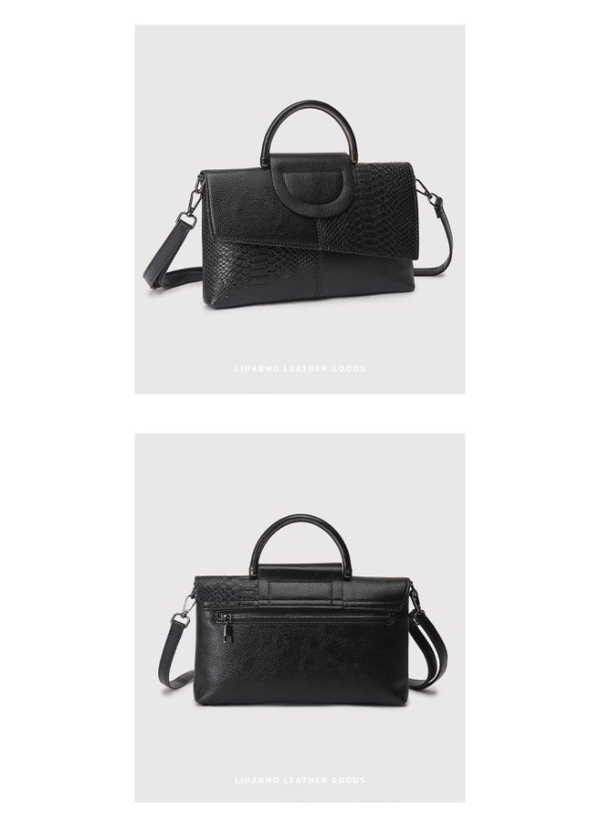 Women Crocodile Pattern Clutch Banquet Handbag - Elegant & Sophisticated Evening Bag with Luxurious Texture