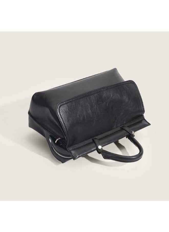 Women Soft PU Leather Handbag - Vintage-Inspired Shoulder Crossbody Tote Bag for Timeless Elegance & Functionality
