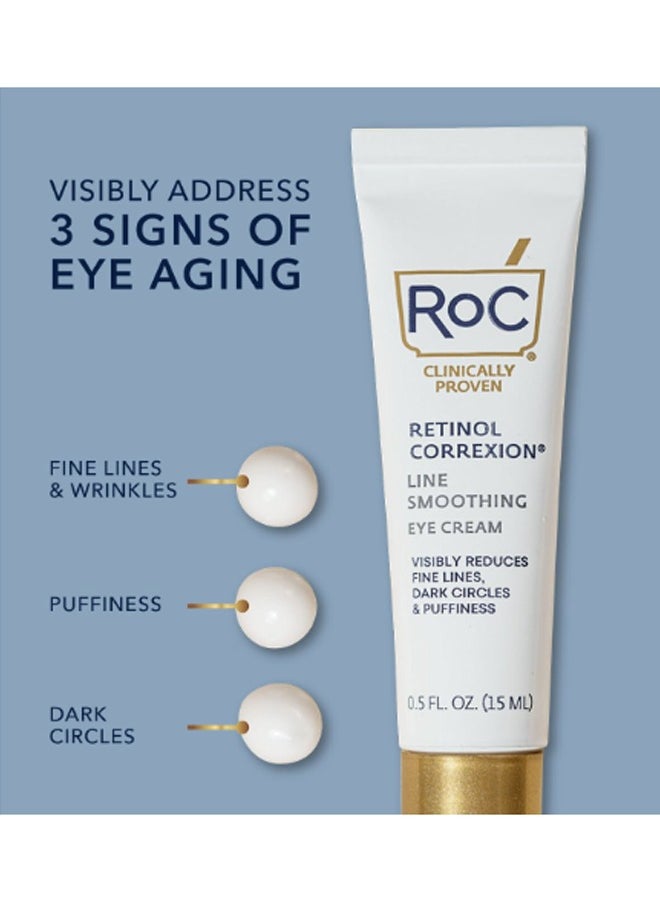 Retinol Correxion Line Smoothing Eye Cream - Advanced Retinol with Exclusive Mineral Complex - 15ml