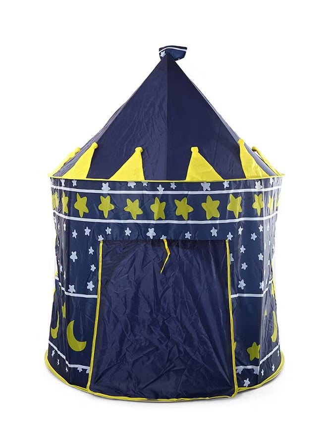 Children'S Tent Princess Prince Castle Foldable Indoor And Outdoor Play House Baby Crawling Tent，Blue