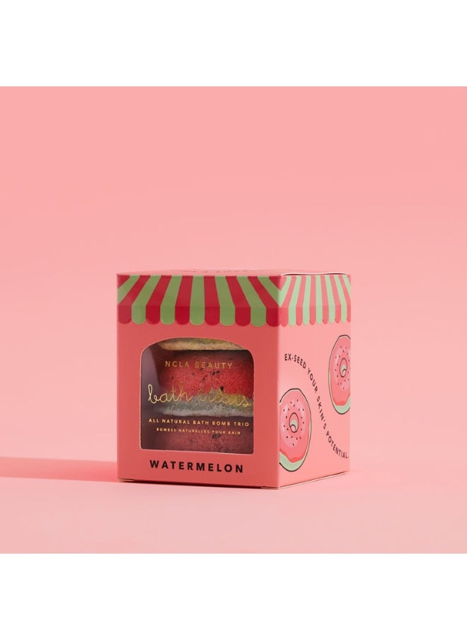 Watermelon Bath Treats (3 Pc Bath Bomb Set) 3 X 65G