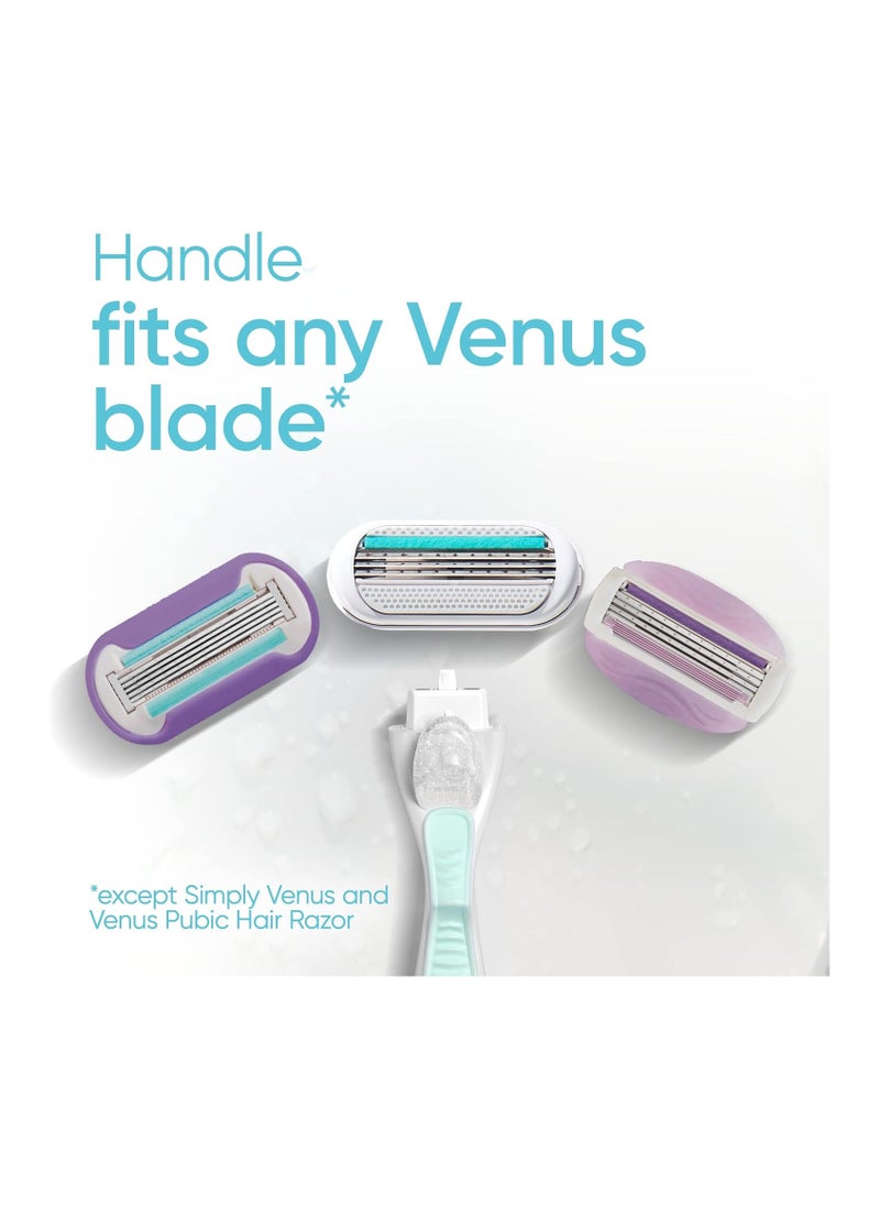 Gillette Venus Smooth Sensitive Women's Razor - 1 Handle + 2 Blade Refills