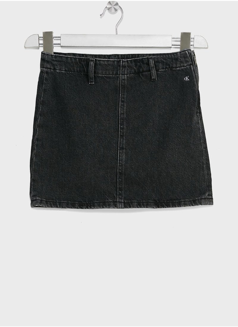 Kids Denim Skirt