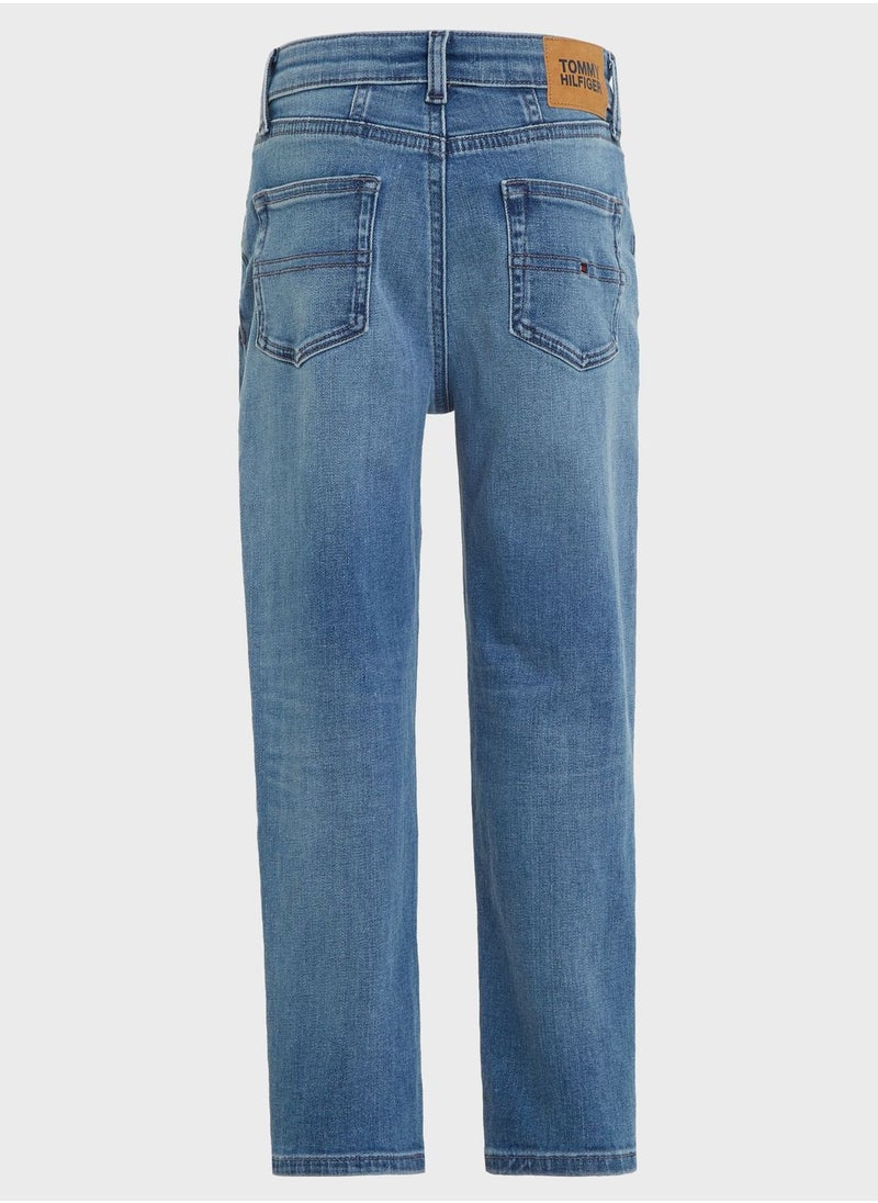 Youth Straight Fit Jeans