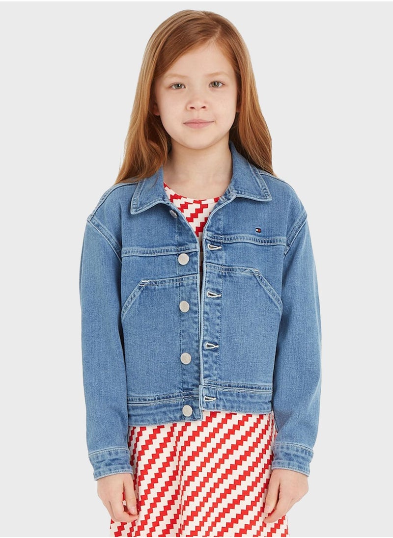 Kids Denim Trucker Jacket