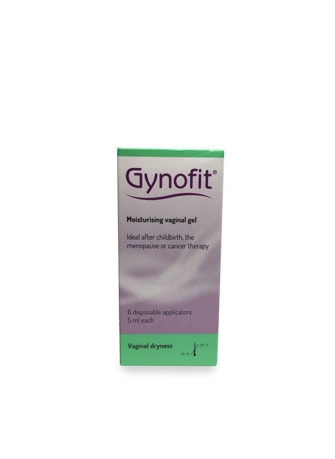 Feminine Moisturizing Intimate Gel 6 Applicator Ideal for After Childbirth Menopause or Cancer Therapy 5ml each