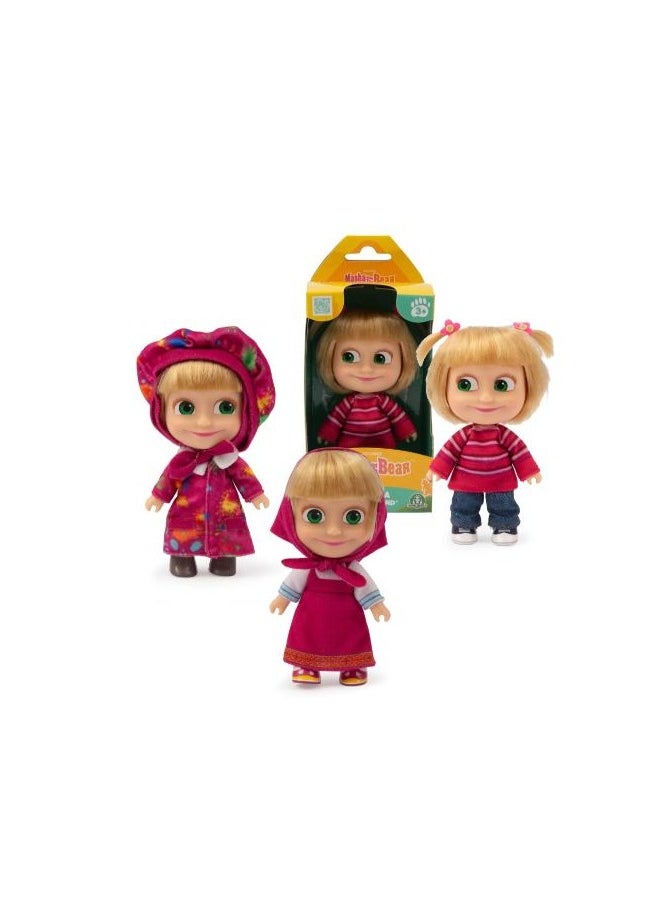 Masha & The Bear Masha Best Friend Doll 12cm - 1 Piece Figure Assortment