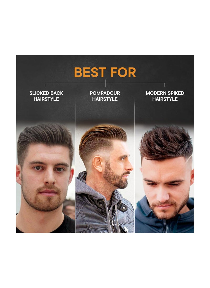 Men Deserve - Hair Styling Cream (100g) | Provides Strong Hold & Nourishment | Paraben & Sulphate Free | Non-Greasy Hair Cream for Men With Coconut Oil & Keratin | Hair Cream for Dry and Frizzy Hair