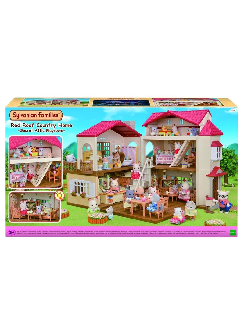 Sylvanian Families Red Roof Country Home-Secret Attic Playroom