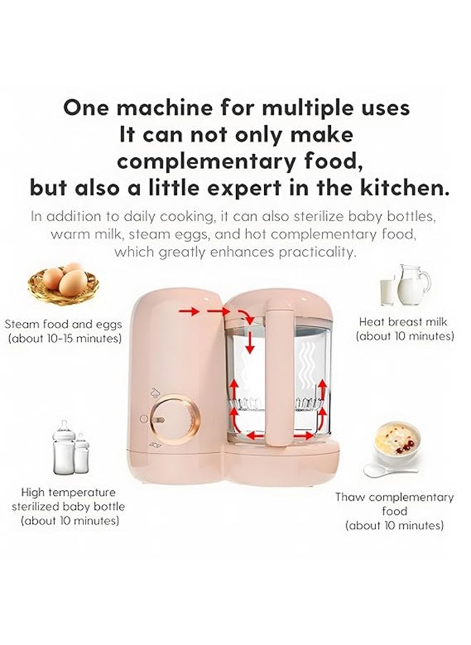 Shatterproof Electric Steam Multifunction Baby Food Processor