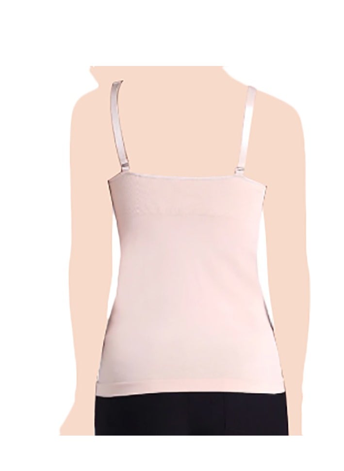 Blooming Blossom - Nursing Top - Nude_XXL