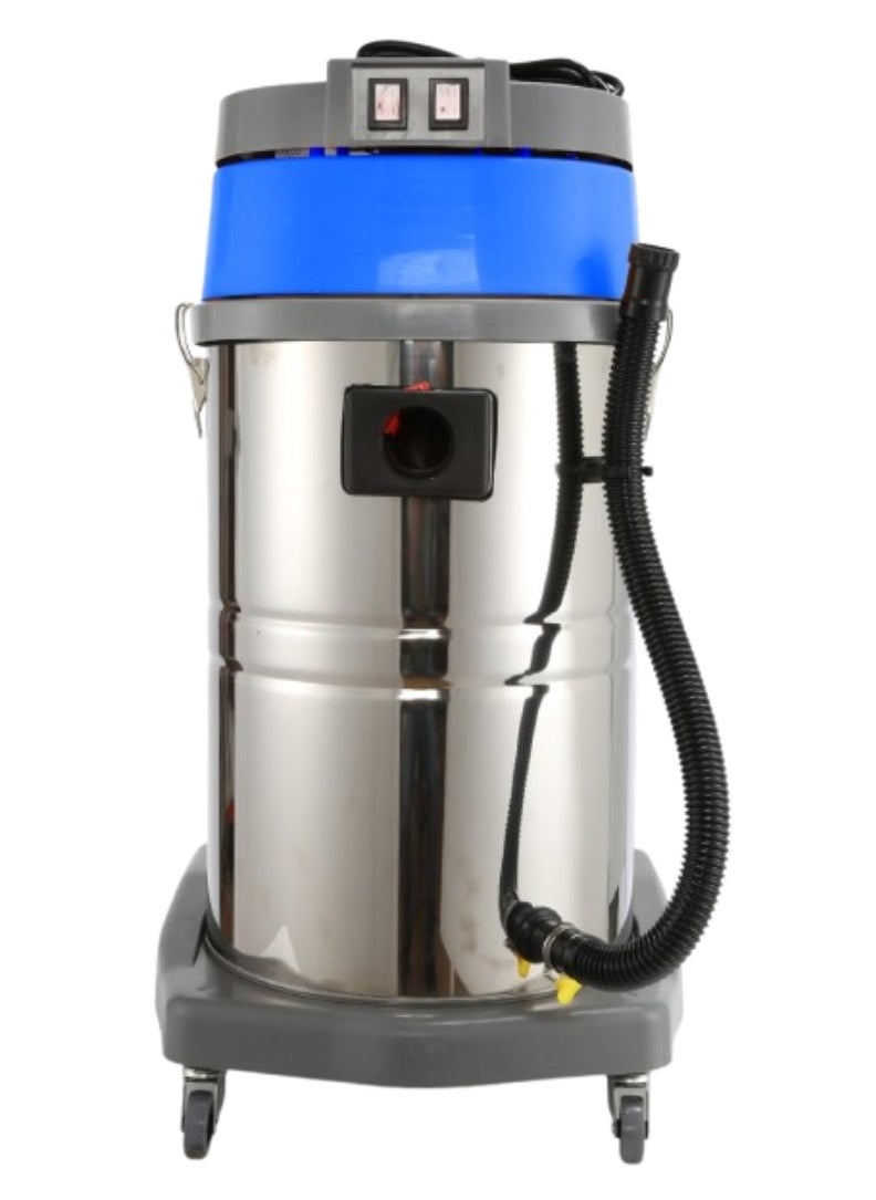 3000W-60L-High-Power-Best-Wet-and-Dry-Industrial-Stainless-Steel-Tank-Vacuum-Cleaner-for-Hotel|Mall|Workshop|Household