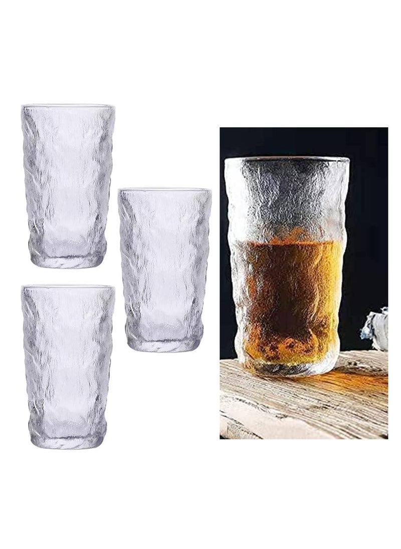 MAAC Home Set of 4 Elegant Artisanal Highball Glass for Cocktails| Elegant Durable and Classic design Perfect for Family Everyday Use, and Family Get- Together, Restaurant, Banquet and More