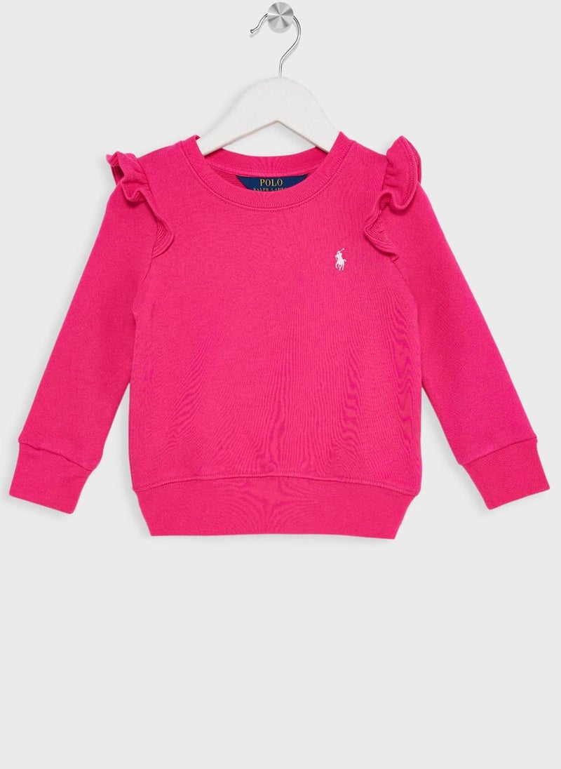 Kids Ruffle Sweatshirt