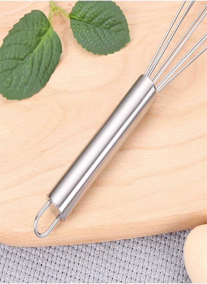 Whisks for Cooking Stainless Steel Ball Whisk Wire Egg Whisk Kitchen Whisks for Cooking Blending Whisking Beating Stirring Blender for Sauces Eggs Cream