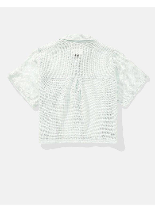 AE Cropped Cabana Shirt