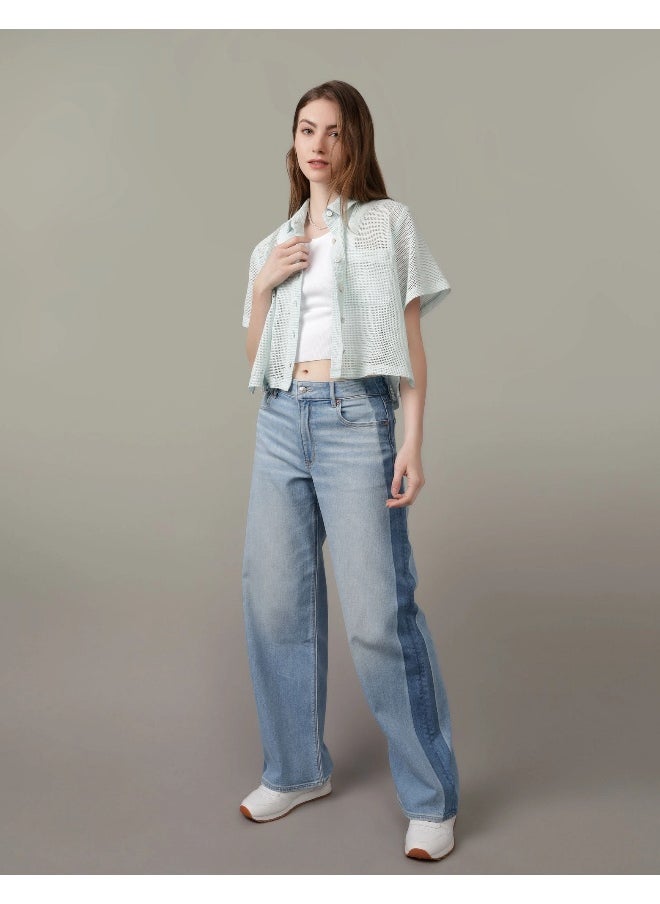 AE Cropped Cabana Shirt