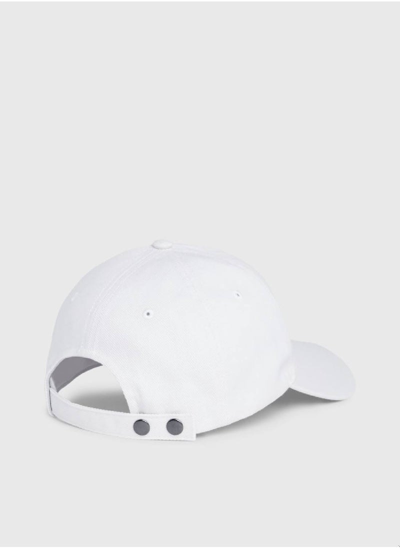 Men's Twill Cap - Cotton, White