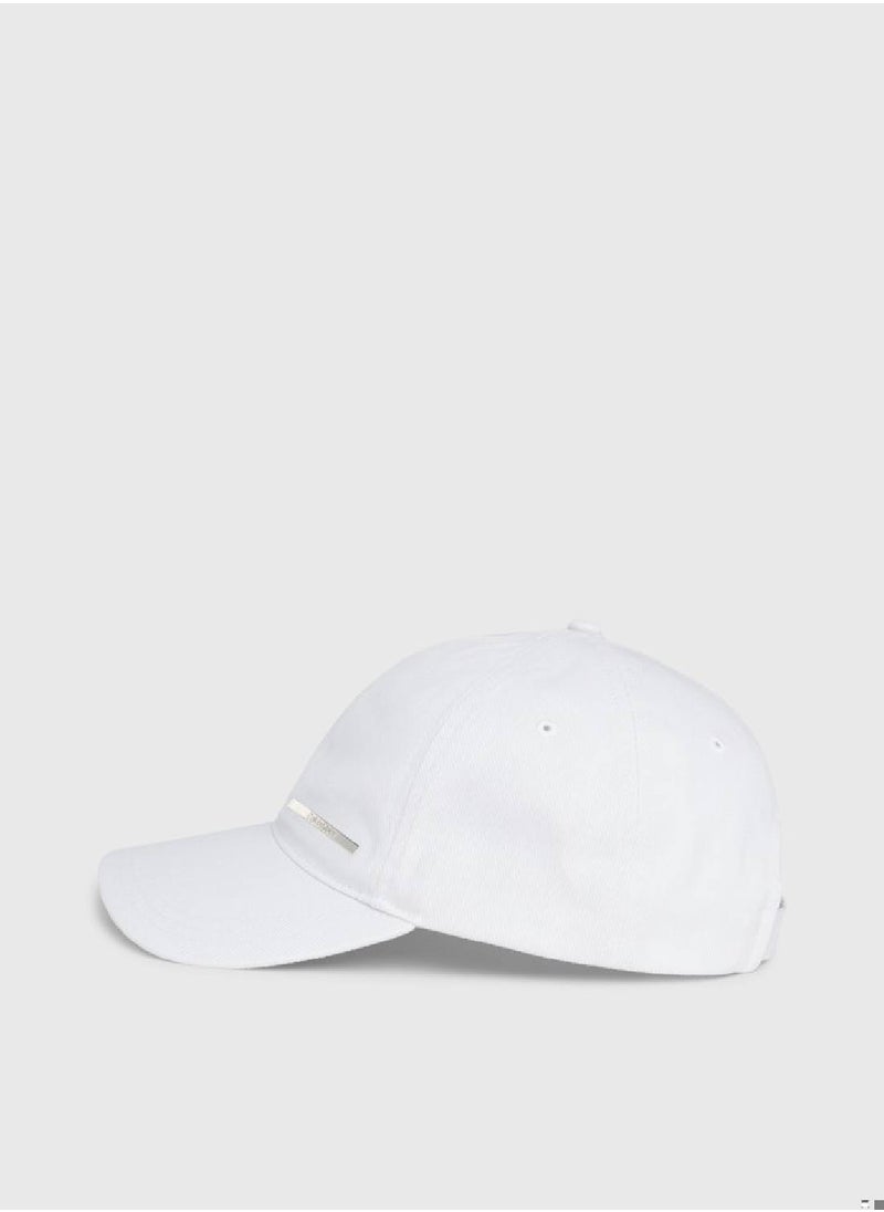 Men's Twill Cap - Cotton, White