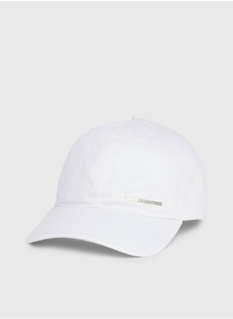 Men's Twill Cap - Cotton, White