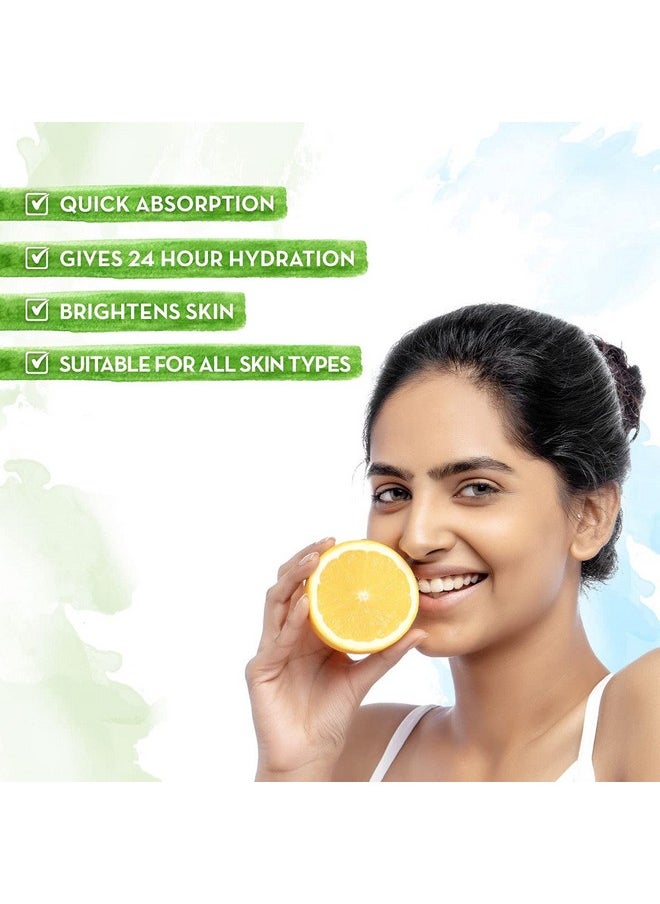 Vitamin C Ultra Light Gel Oilfree Moisturizer For Face With Vitamin C & Aloe Vera Water For Glowing Hydration 200 Ml