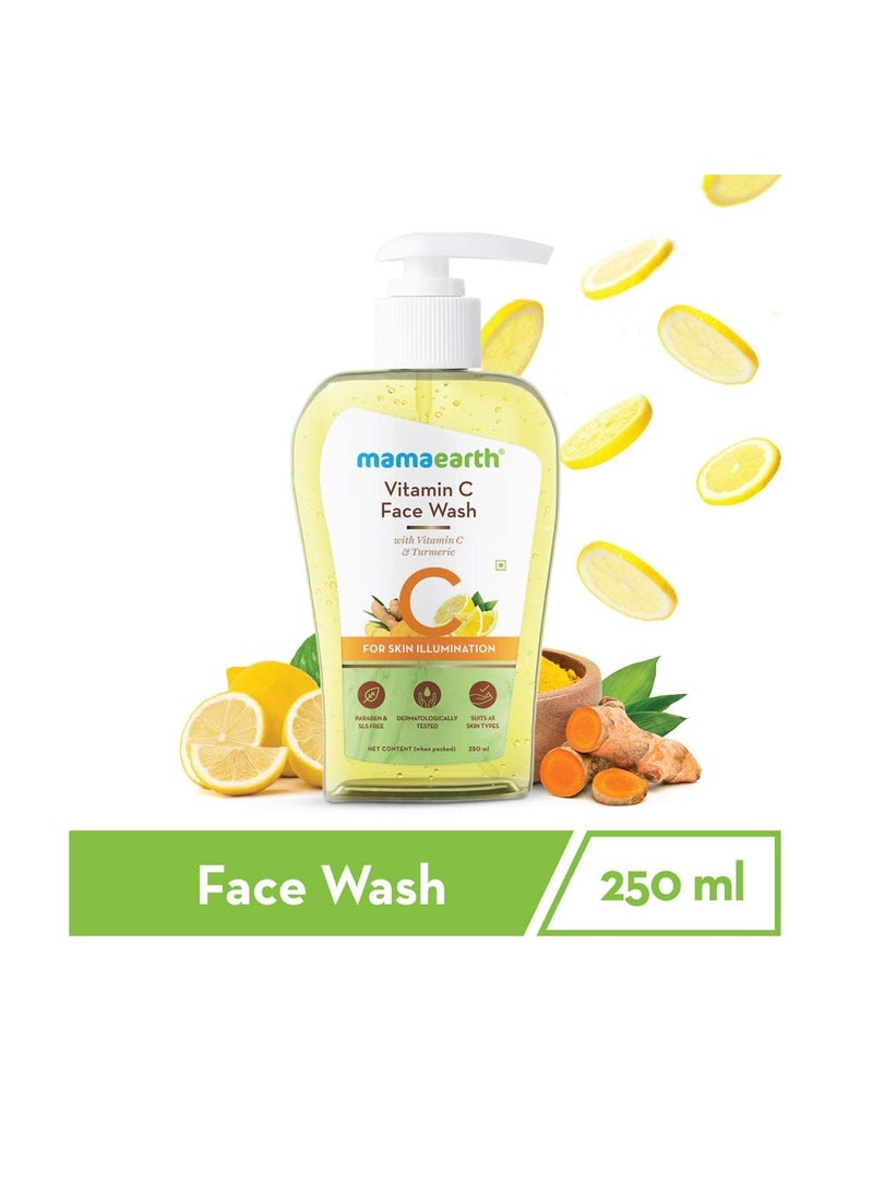 Vitamin C Face Wash With Vitamin C And Turmeric For Skin Illumination 250Ml