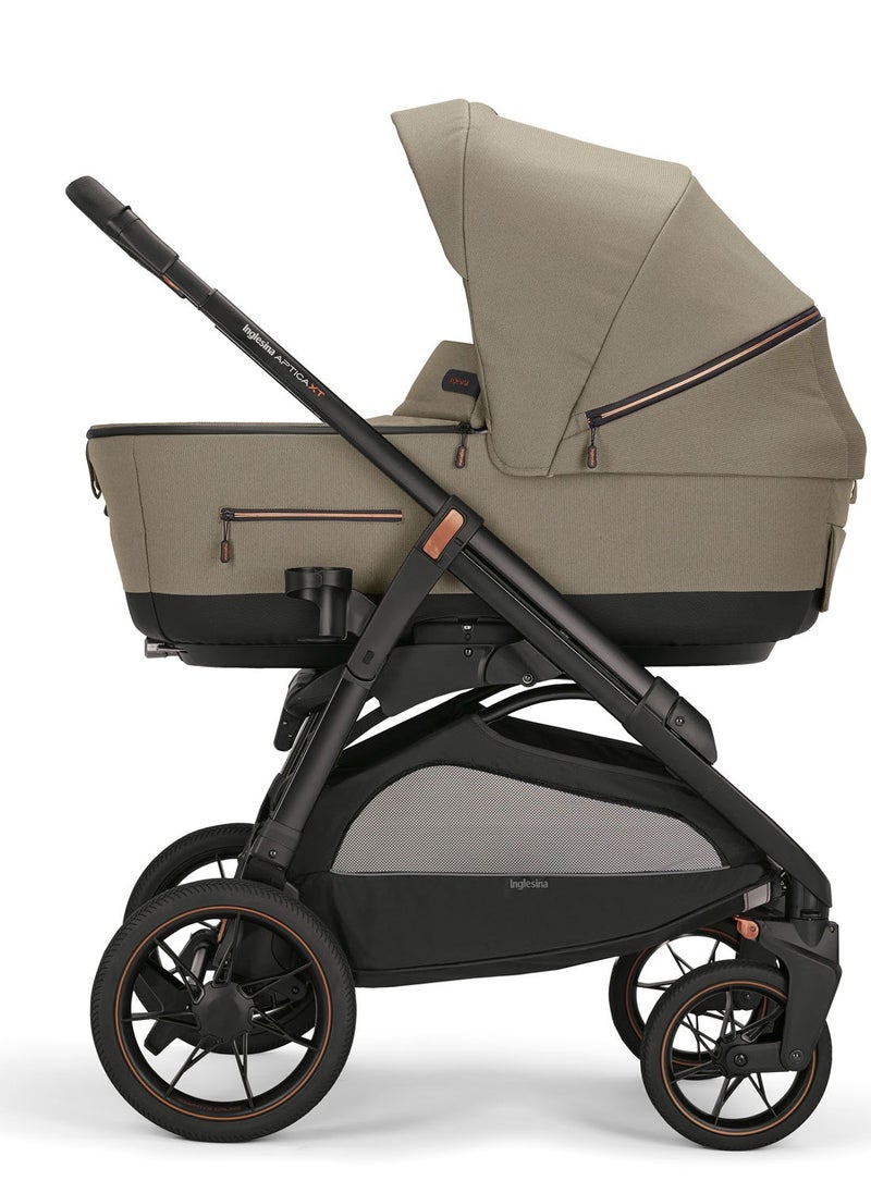 Inglesina Aptica XT Full Set Bassinet+Seat Unit+Car Seat+Standup  (TUAREG BEIGE    )