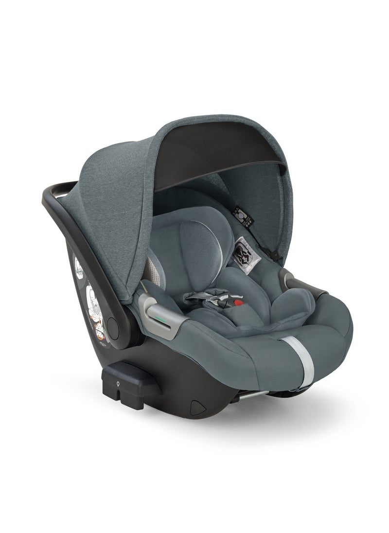 Inglesina Electa Full Set Bassinet+Seat Unit+Car Seat+Standup  (UNION GREY