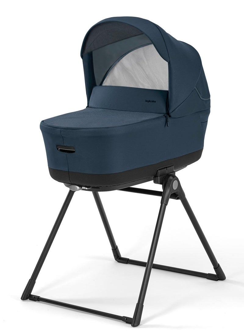 Inglesina Electa Full Set Bassinet+Seat Unit+Car Seat+Standup  (HUTSON BLUE