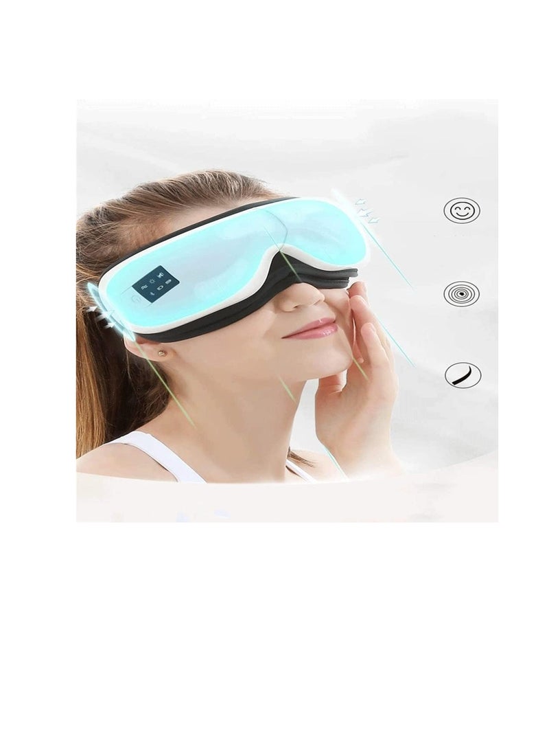 Intelligent Eye Massager,Student Eye Care,Adjustable Stress Hot Compress to Relieve Fatigue and Remove Dark Circles