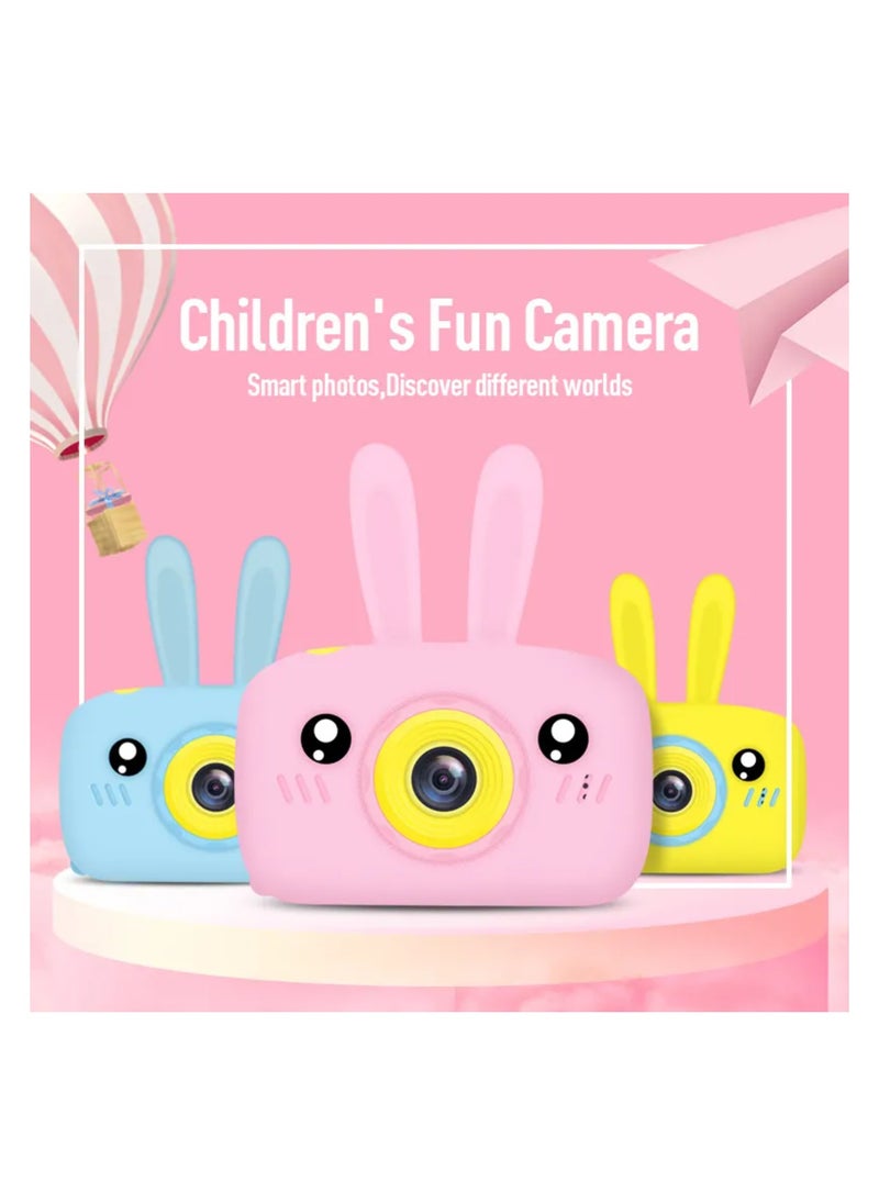 Mini Digital Camera For Kids. simple interface with large buttons makes it easier for kids to operate.2.0 inches display,1080p,photography,video,game,mp3,usb charging cable,battery capacity 600mah.