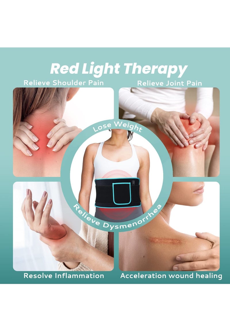 Red Light Therapy Belt Near Infrared for Relaxing Muscle, Inflammation, Improve Circulation