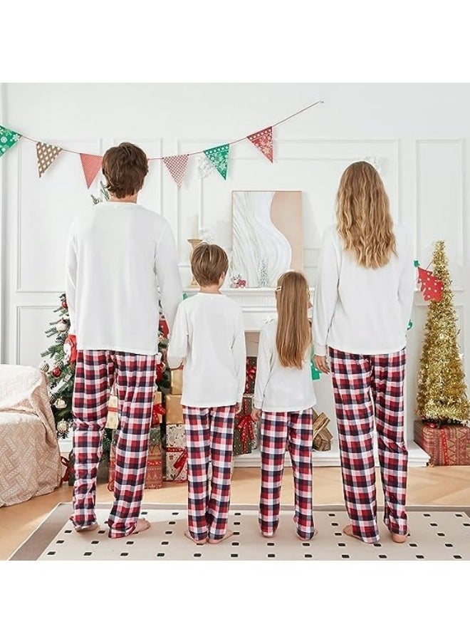 Family Matching Pyjamas Sets Cute Deer Adult Kid Babys Nightwear Family Matching Outfits Xmas Sleepwear