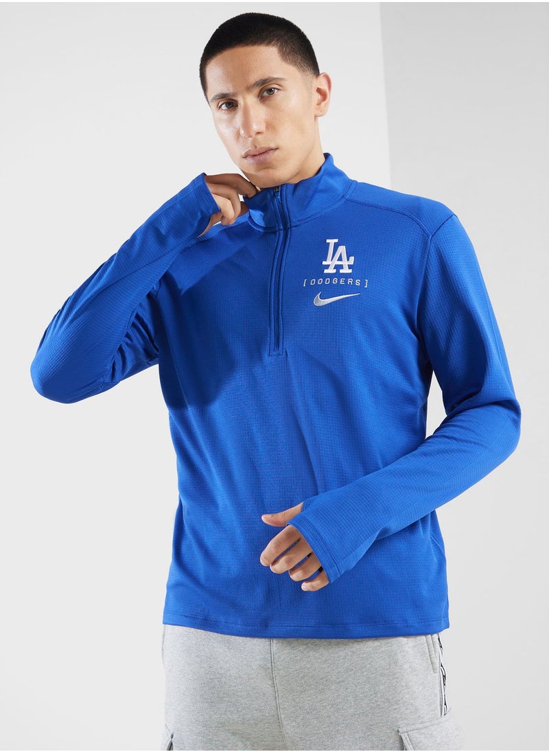 Log Angeles Dodgers Franchise Logo Pacer Hoodie