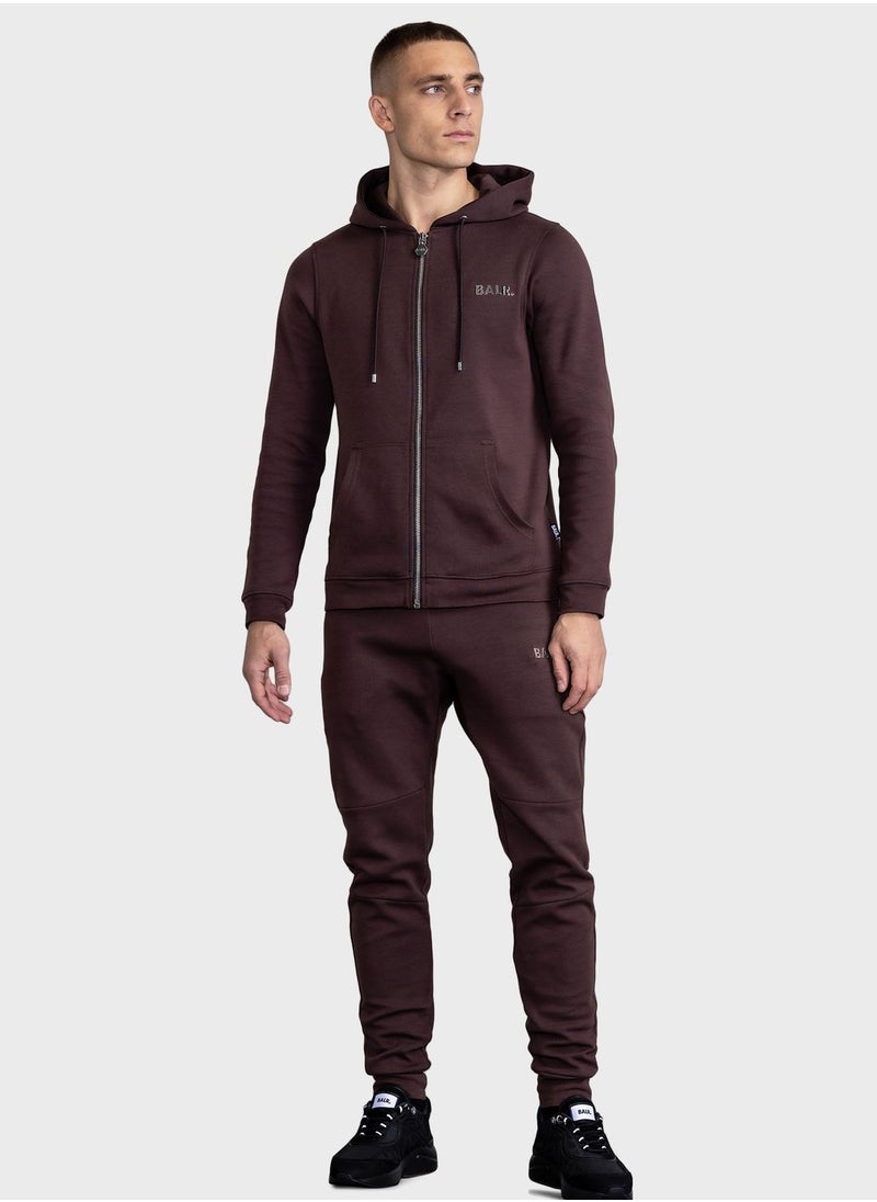 Q-Series Straight Zip Thru Hoodie Renewed