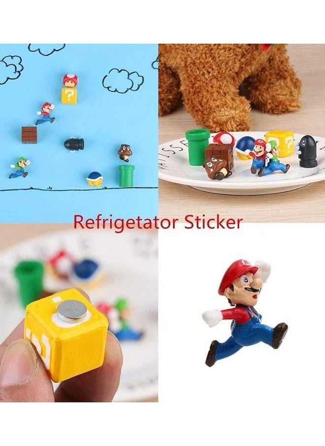 10 PCS Fridge Magnets Rosefinch Plumber,Fun Refrigerator Message Stickers