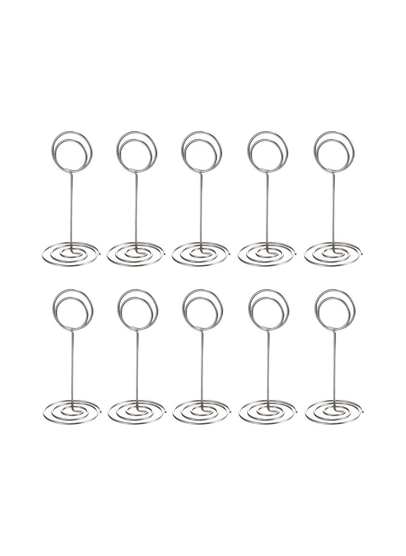 20 Pcs Table Number Holders Place Card Holder Photo Picture Holder for Wedding Birthday Party