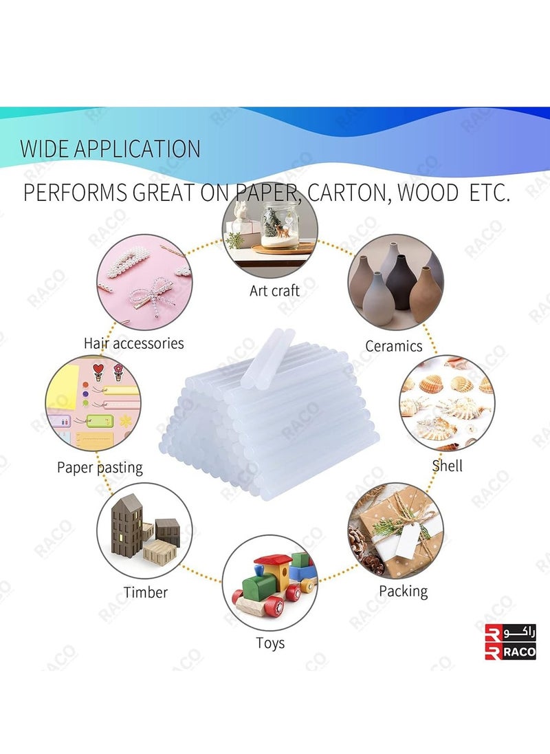 Glue Gun with 25 Transparent Hot Glue Sticks12mm x 300mm | Ideal for Art, Craft, Adhesive Repairs, and DIY Projects