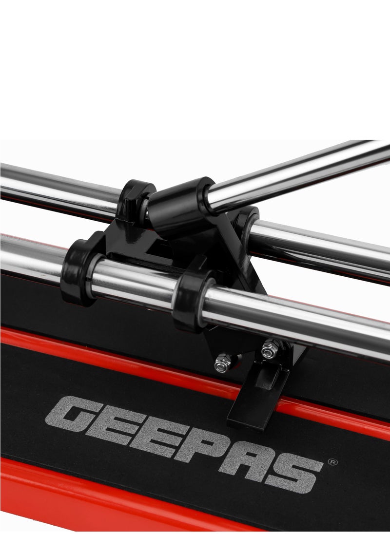 Geepas Tile Cutter GT59364, Durable, Ideal For Ceramic, Porcelain, and Other Tiles, Cutting Length: 600 MM, Cutting Thickness: 12 MM, Suitable for Cutting Tiles