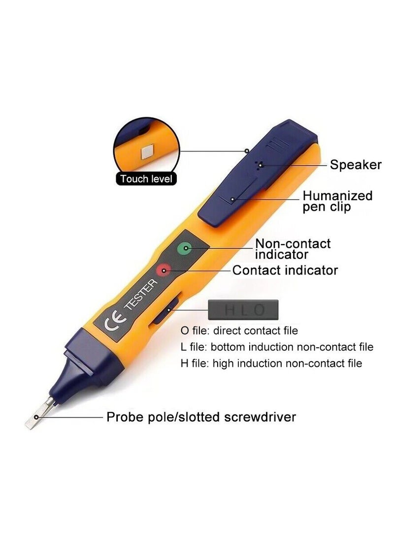 Non-Contact Digital 12-1000V AC Voltage Detector Tester Pen Meter Volt Pencil