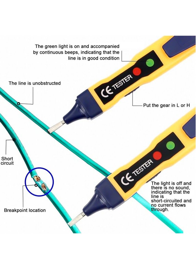 Non-Contact Digital 12-1000V AC Voltage Detector Tester Pen Meter Volt Pencil