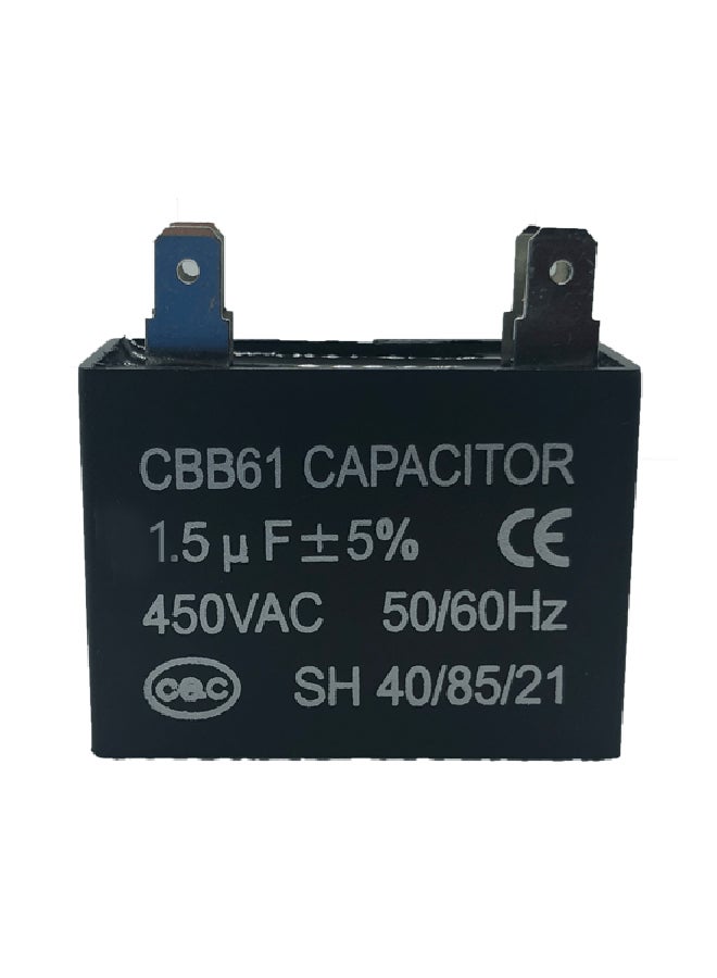 Air Conditioning Capacitor Black