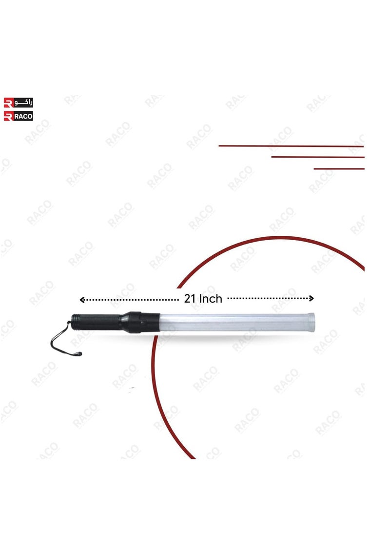 Rechargeable Red and Green Traffic Safety Baton Light
