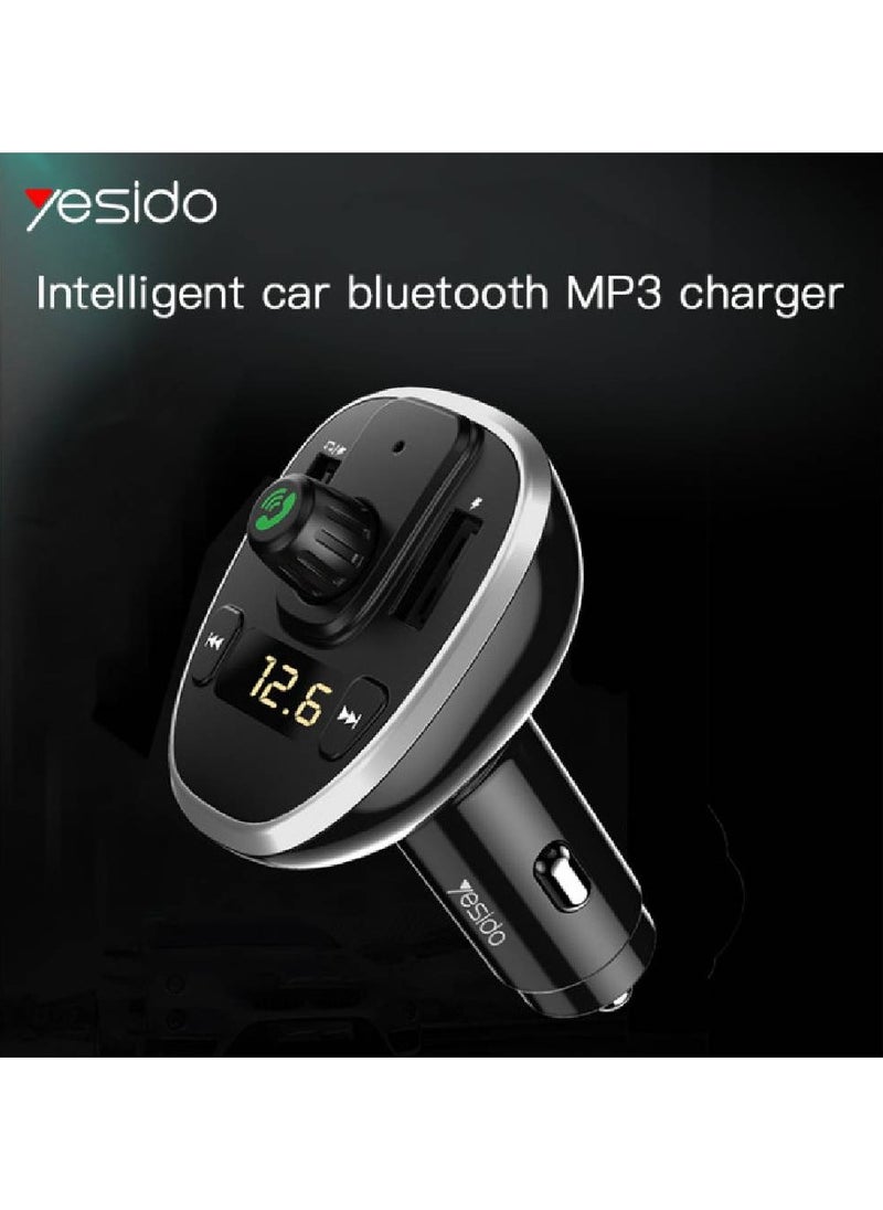 Y39 China Manufacture Smart Mp3 Player Fm Transmitter Usb Disk MP3 Fm Car Charger In Stock